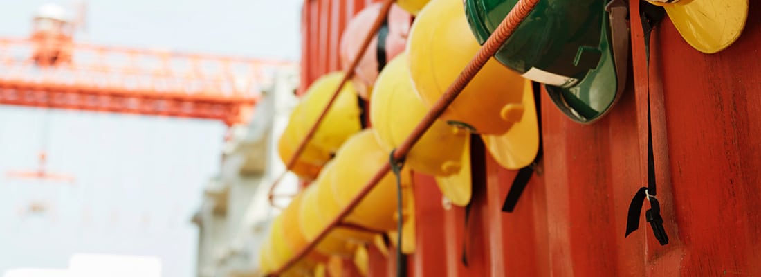 Casques de chantier